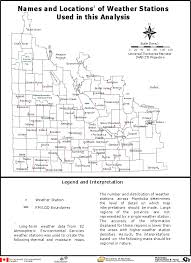 Province Of Manitoba Agriculture Agricultural Climate Of