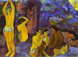 D Ou Venons Nous Que Sommes Nous Ou Allons Nous Where Do We Come From What Are We Where Are We Going 3 By Paul Gauguin 1848 1903 France Reproductions Gauguin Paul Gauguin Painting
