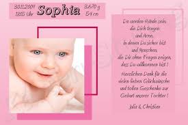 30 Foto Danksagung Karte Geburt Baby Geburtsanzeige Ebay