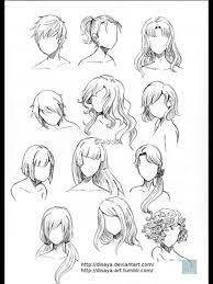 Drawing Hair 2 Art Reference Character Drawing Manga Drawing