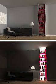 Empty bookshelf on the wall. 50 Of The Most Creative Bookshelves Ever Architecture Design