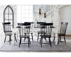 Wellborn Dining Table Magnolia Home Farmhouse Table Chairs Black Dining Room Dining Table