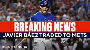 The chicago cubs have a ton of decisions to make ahead of the mlb trade deadline, but the team isn. Javier Baez Traded To The New York Mets Cbs Sports Hq Youtube