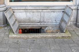 To replace the access door on this home, the author first removed an old door and frame that had rotted. Open Trap Doors For Cellar Basement Access Stock Photo Picture And Royalty Free Image Image 148037085
