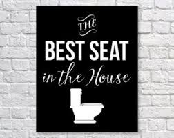 Black And White Bathroom Wall Decor Funny Bathroom Wall Art Black And White Bathroom By Lorijdesign Funny Bathroom Art Bathroom Humor Bathroom Wall Art