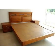 With its natural and fresh hevea wood presence, this bed frame provides sturdy and comfortable support for queen and king sized mattresses. Mbk Modern Teak Wood Bed Size 72x78 Mm Rs 35000 Piece Mbk Wood Carving Works Id 14071796988