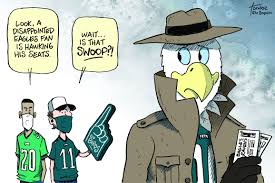 Philadelphia eagles mascot swoop attends cartoon network's fourth annual hall of game awards at barker hangar on february 15, 2014 in santa monica,. Selling Your Eagles Ravens Tickets You Re Not Alone Cartoon