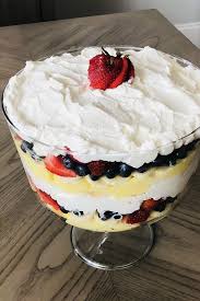 Strawberry Trifle Recipe Trifle Recipe Light Dessert Recipes Strawberry Trifle