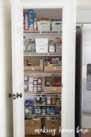 six steps to pantry organization with
