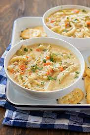 Creamy Chicken Noodle Soup Recipe Life Made Simple
