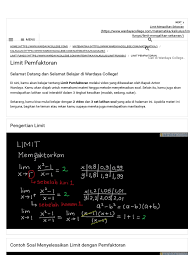 We did not find results for: Limit Pemfaktoran