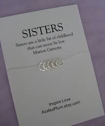 50th Birthday Present Ideas For Sister Five Sisters Jewelry 50th Birthday Gift For By Azaleaplumll 50th Birthday Gifts Birthday Gifts For Sister Birthday Gifts For Best Friend