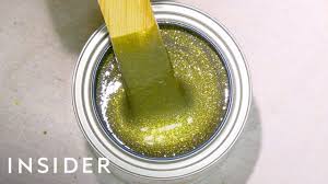 Paint the room or wall as you normally would and allow it to dry. Glitter Paint Makes Your Walls Sparkle Without The Mess Youtube