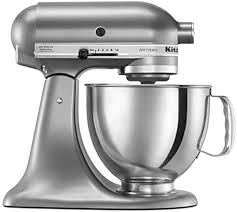 The use of attachments not recommended or sold by kitchenaid may cause fire, electrical shock or injury. Amazon Com Kitchenaid 5 Qt Artisan Series Stand Mixer Contential Silver Rrk150cu Renewed Home And Garden Products Kitchen Dining