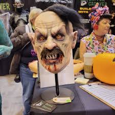 Congrats to Nick Kaufman from Count Kaufman Collectibles in Andover, MN for  winning the Count Malice Vampire Head at Booth 930. Can't wait to see his  Nosferatu cosplay and this head mounted