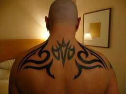 Upper Back Tribal Tattoo For Men Tribal Tattoos Back Tattoos For Guys Tattoos For Guys