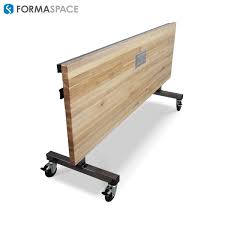 Collapsible Surface Work Table Formaspace Collapsible Maple Countertop Gives Flexibility To The Custom Office Furniture Office Furniture Design Work Table
