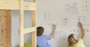 How to make an entire wall a dry erase magnetic board! Forget A Whiteboard And Create A Diy Dry Erase Wall Hip2behome