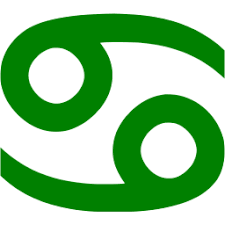The lucky stone for karka rashi (cancer) moon sign is a pearl. Green Cancer 2 Icon Free Green Zodiac Signs Icons