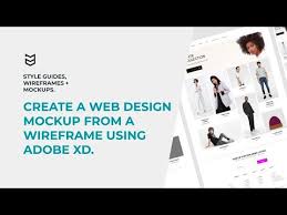 Huge collection of free mockups, patterns, illustrations, scene creators, diy scenes, for photoshop, sketch, and figma. Create A Web Design Mockup From A Wireframe Using Adobe Xd Youtube