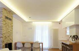Controsoffitto In Cartongesso Illuminazione Soggiorno Soggiorno Controsoffitto Illuminazione Soffitto