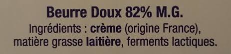 Beurre Gastronomique Doux Elle Vire 250 G