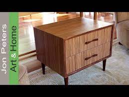 Attempt to pry up the veneer again and repeat. How To Use Wood Veneer Refinish Furniture With Zebrawood Veneer Youtube