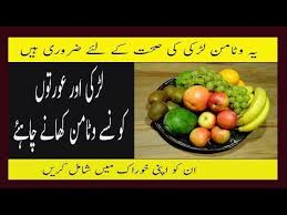 5 Vitamins Every Girl Should Eat Daily Basis In Urdu Har Ladki Ko Ye Vit Vegetables Health Benefits Fruit Health Benefits Eat