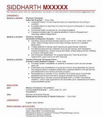 Best Physical Therapist Resume Example Livecareer