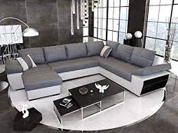 Sofa gross calano ledersofas polstermobel mobel alles. Modernes Ecksofa Mit Schlaffunktion Espanya Pano Xxl Big Sofa Gross Kunstleder Gewebe Mit Ablage Verstellbare Armlehnen Schlafsofa Eckcouch Wohnlandschaft 19 Amazon De Kuche Haushalt Wohnen