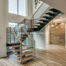Maybe you would like to learn more about one of these? Metal Railings Wooden Staircase Deck Safety Rails Indoor Straight Stairs China Stair Straight Stair Made In China Com