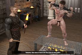 Brosfate- Captive Soldier I- Lewd.ninja- Brown Eyes Male Slave