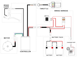 We want to bypass throttle, brake, charger, etc.essentially just connecting the motor to the it's not the right model for the scooter but should work for our purposes if we can get the throttle worked out. Razor 24v Motorcycle Wire Diagram Troubleshooting