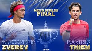 Dominic thiem usually has a very heavy tournament load, however, after his excellent run to the australian open final, will he change his tournament schedule for the rest of the year? Us Open Tennis On Twitter Alexander Zverev Dominic Thiem 2020 Usopen Final Get Excited