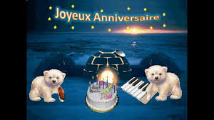 Bonne Fete Par Des Ours Polaires Happy Birthday By Polar Bears Joyeux Anniv Carte Anniversaire Animee Carte Anniversaire Musicale Carte Virtuelle Anniversaire