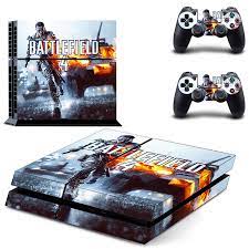In battlefield 4, gamers will experience huge environments, a playground of destruction, access to an arsenal of vehicles, the ability to direct squad mates, and much more. Battlefield 4 Vinly Ps4 Skin Cover Sticker For Sony Ps4 Playstation 4 And 2 Controller Skins Consoleskins Co