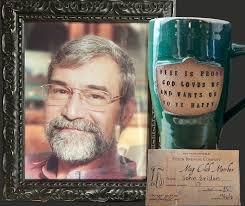 John Eridon held down the first bar stool at Fetch for years. He was quiet  and full of humor, wit, and intelligence. He shared stories of his travels  while sipping his beloved