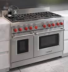 I'm currently using a fairly thin aluminium pan for omelettes, and even that is ok. 48 Gas Range 8 Burner Gr488 Wolf Rangetop 48 Gas Range Kitchen Remodel Brown Kitchens