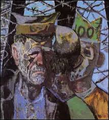 He enlisted as a machine gunner in 1915 and served both on the western and eastern front for the whole war until he was injured in 1918. Otto Dix