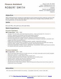 This video is about the accounting assistant's job description, typical work schedule and average hourly pay. Finance Assistant Resume Samples Qwikresume