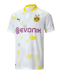 Welcome to the official borussia dor… Bvb Dortmund Trikot 3rd 2020 2021 Kids Weiss Weiss