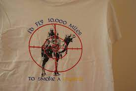 Camel cigarette commercial from 1970 with a wild west theme. I D Fly 10 000 Miles To Smoke A Camel Tee
