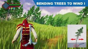 Unreal Directional Global Wind Bending Trees According To The Wind I Project Files Https Ift Tt 2lx0an3 In This Episode I Am Going To Implement A Way To B