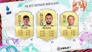 Fifa 21 squad builder with dejan,select the best fut team with dejan in! Fifa 21 Serie A Midfielders Detailed Guide