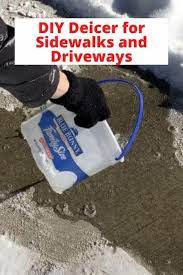 Diy Deicer For Sidewalks And Driveways In 2021 Diy Candle Headboard Sidewalk