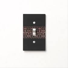 Modern Rose Gold Black Tribal Geometric Triangles Light Switch Cover Zazzle Com Light Switch Covers Tribal Geometric Geometric Triangle