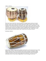 Nama alat musik tradisional india. Alat Musik Membranophone Etnis Luar Negeri