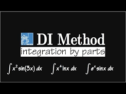 Integration By Parts Di Method Very Easy