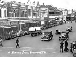 Ruthven Street Toowoomba 1935 Toowoomba Photo Australia