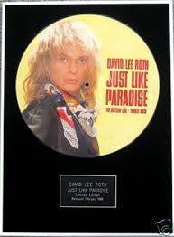 Just a gigolo / i ain't got nobody. David Lee Roth Framed 12 Pic Disc Just Like Paradise